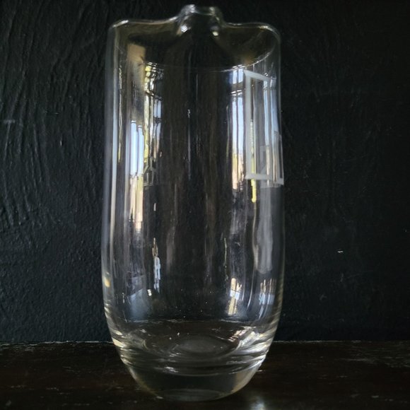 Small Vintage "Ours" Glass Martini Pitcher, Vintage Barware - Picture 3 of 5